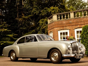 Continental, silver, Bentley S1