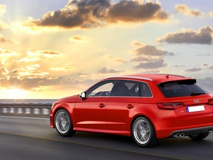 Sportback, Red, Audi S3