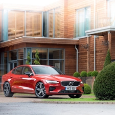 house, Red, Volvo S60