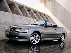 Cabrio, Silver cars, Saab 9-3