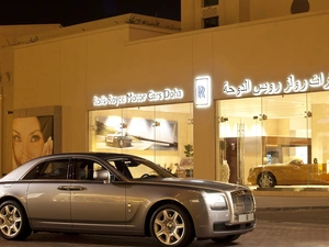 Rolls Roys Ghost, saloon