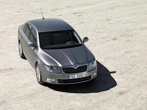 Skoda, Superb, Sand, silver