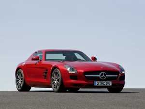 Mercedes Benz SLS, Sensors, Parked, AMG
