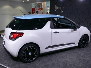 Black, @, side, Citroen DS3, right