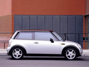 right, Mini Cooper, @, side