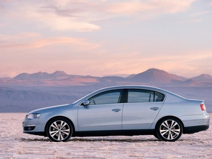 @, Passat B6, silver