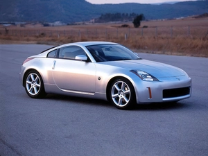 silver, Nissan 350Z