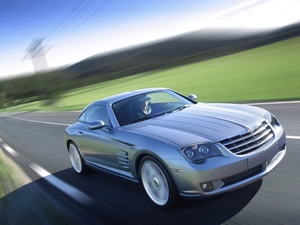 silver, Chrysler Crossfire