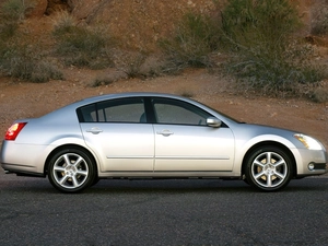 silver, Nissan Maxima