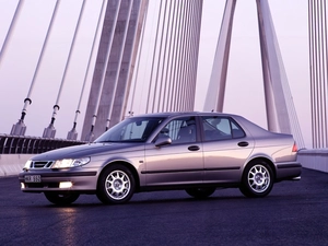 bridge, silver, Saab 9-5