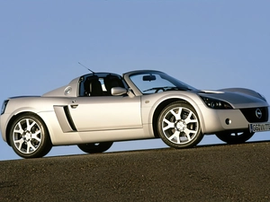 silver, Opel Speedster