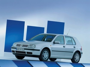 Volkswagen Golf 4, silver