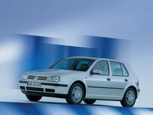 Volkswagen Golf 4, silver