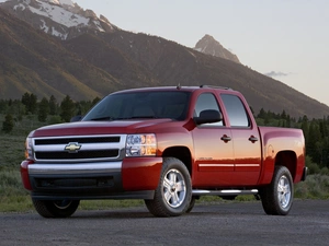 Thresholds, claret, Chevrolet Silverado