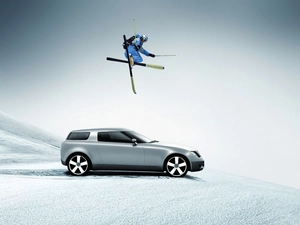 Saab Aero X, Skier