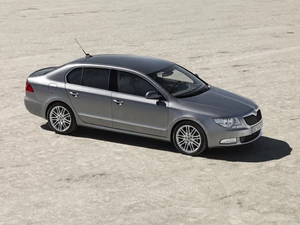 sand, silver, Skoda Superb