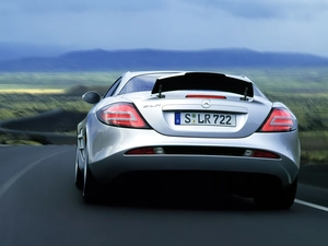 spoiler, Mercedes SLR, sliding
