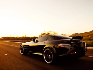 Way, Black, Mercedes SLR