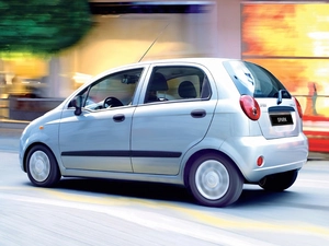Doors, silver, Chevrolet Spark