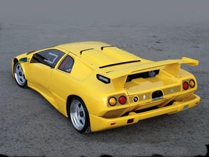 bumper, Lamborghini Diablo, spoiler