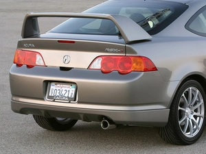 Back, spoiler, USA, Acura RSX