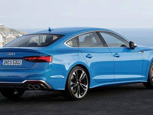 Blue, Audi S5 Sportback