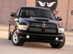 Black, Dodge Ram SRT1