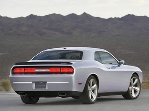 White, Dodge Challenger SRT8