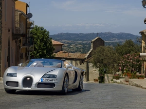 Bugatti, old, structures, Street