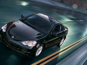 black, Street, light, Acura RSX