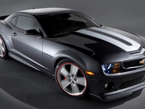 stripes, Chevrolet, Black