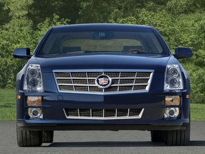 Grill, Front, Cadillac STS