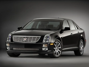headlights, Black, Cadillac STS
