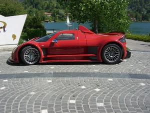 claret, Super, Automobile, Gumpert Apollo