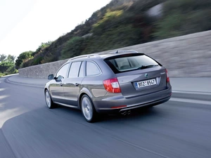 Combi, Gray, Skoda Superb