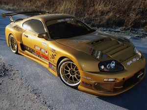 Golden automobile, Toyota Supra