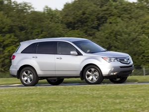 turn, Acura MDX, suspension