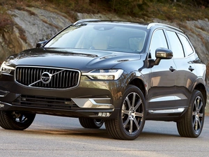 Black, SUV, 2017, Volvo XC60