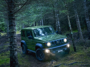 2019, Suzuki Jimny, green ones