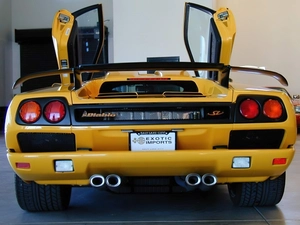 Back, Lamborghini Diablo SV