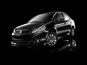 Sedan, Black, Suzuki SX4