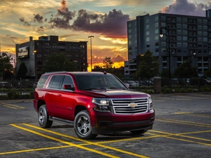 2018, Red, Chevrolet Tahoe