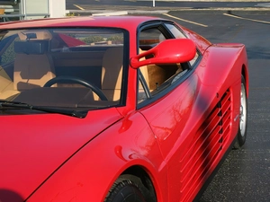 mirror, side, Ferrari Testarossa