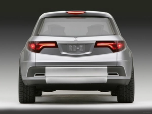 Third, ligh, stop, sun, luminosity, Acura RDX, Back, flash