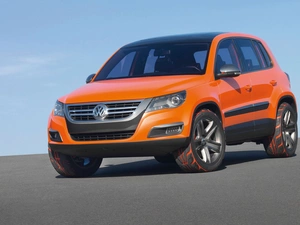 Orange, Volkswagen Tiguan