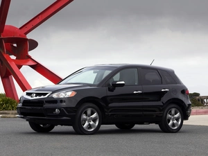 black, tinted, windows, Acura RDX