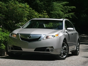 Front, polished, @, Acura TL