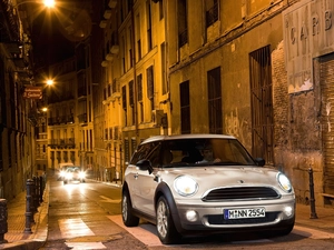 night, Mini One, Town