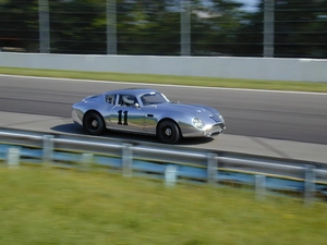 Aston Martin DB4, Automobile, track, classic