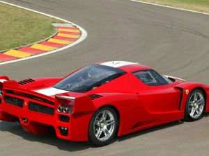 race, Ferrari FXX, track